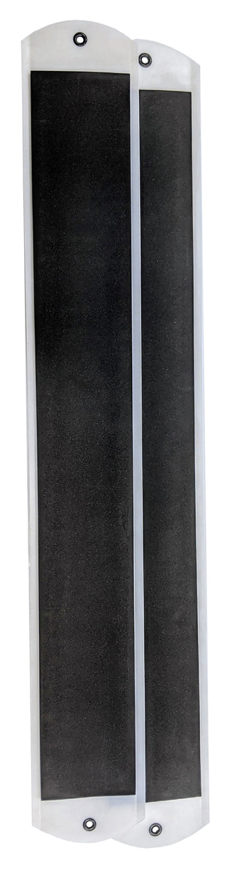 Unpackages set of Professional Pull Slides For Soft Surfaces - 4' on white background.