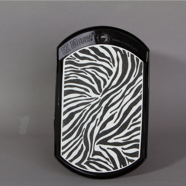 One unpackaged Zebra print 2-In-1 Furniture Slides, Animal Print (Set of 4)